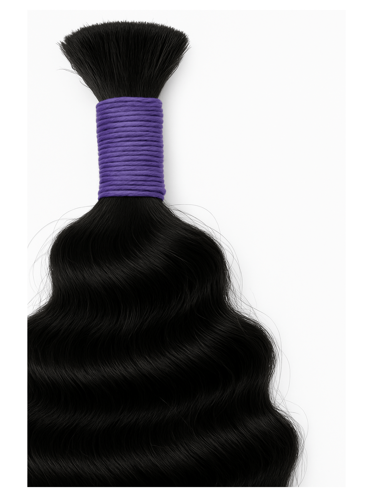 Bulk Hair Burmese Curly tresse