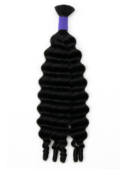 Bulk Hair Burmese Curly – Mèches pour Tresses