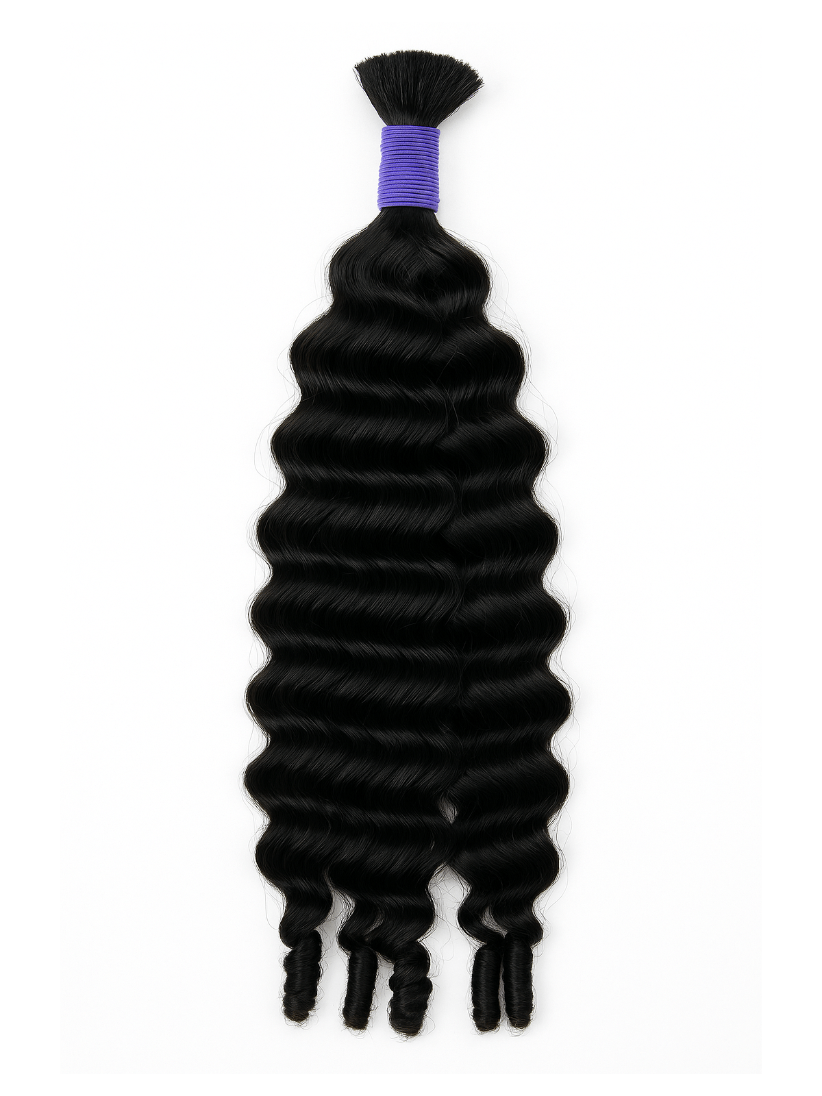 Bulk Hair Burmese Curly – Mèches pour Tresses