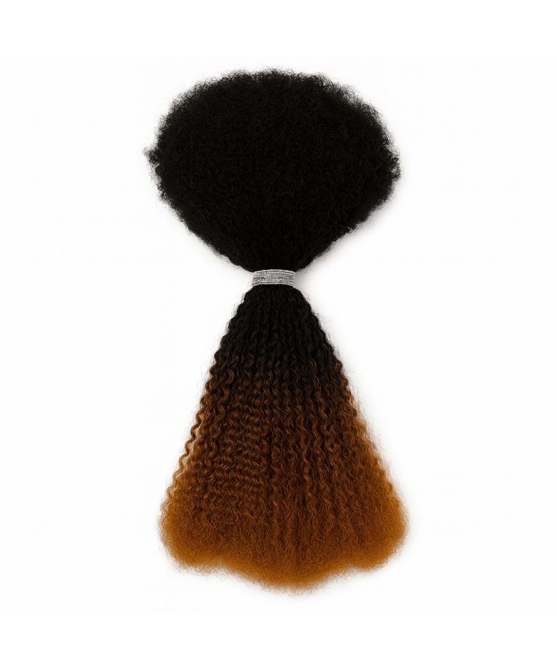 Mèches afro crépues 100% humaines en vrac (bulk) Mèches afro crépues 100% humaines en vrac (bulk)