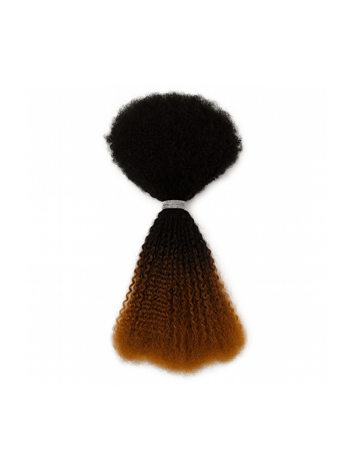 Mèches afro crépues 100% humaines en vrac (bulk)