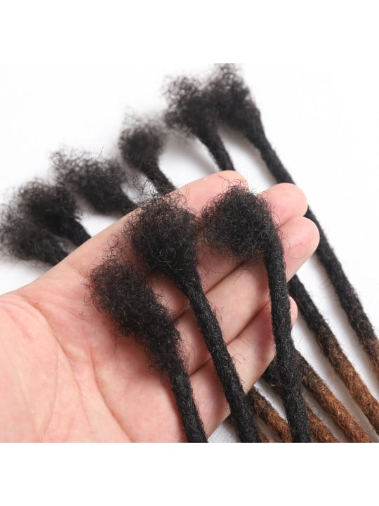 Lot d’extensions locks 1B/30 faites main pour un rendu naturel