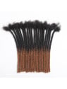 Détail des dreadlocks ombré 1B/30 en cheveux 100% humains