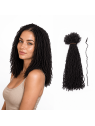 Interlocks naturelles en cheveux humains