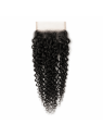 Lace closure Pissy Curly 4x4 en cheveux naturels, boucles serrées et rendu naturel - Maison des Mèches Paris