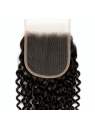 Détail lace et boucles Pissy Curly en cheveux naturels, finition réaliste pour tissage bouclé - boutique Paris 14e