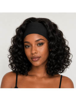bandeau wig loose bouncy cheveux naturels
