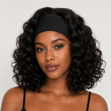 bandeau wig loose bouncy cheveux naturels