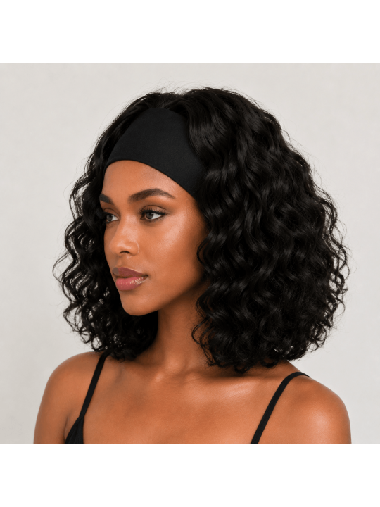 bandeau perruque loose bouncy cheveux naturels