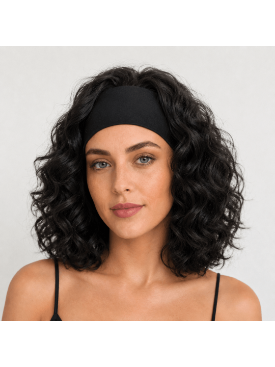 bandeau wig loose bouncy cheveux humain