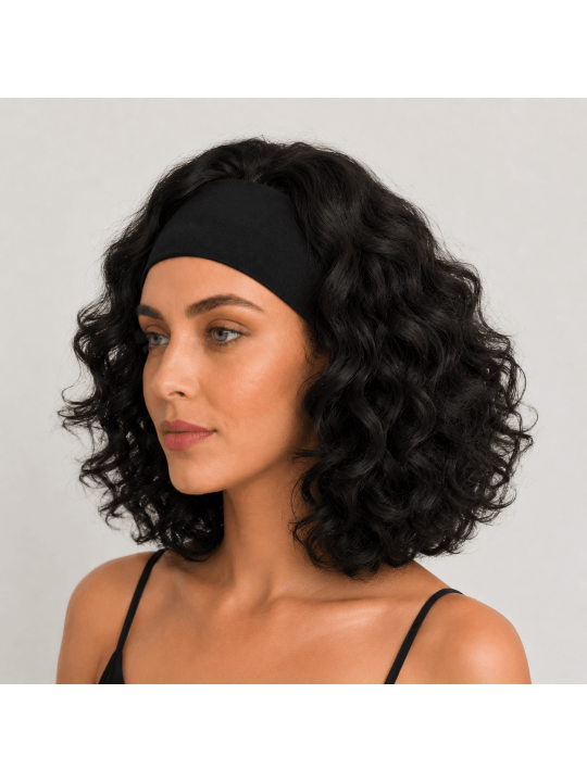 bandeau perruque loose bouncy cheveux 100% naturels