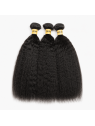 Mèches naturelles Kinky Straight – lot 3 paquets