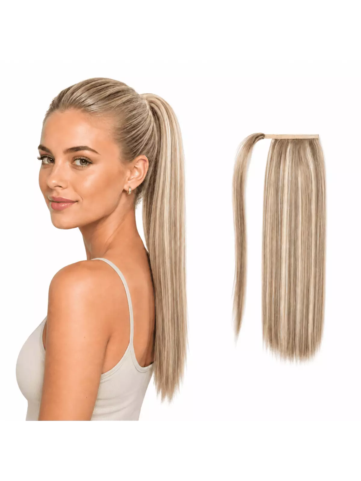 Perruque Lace Front Cheveux Naturels – vue détaillée