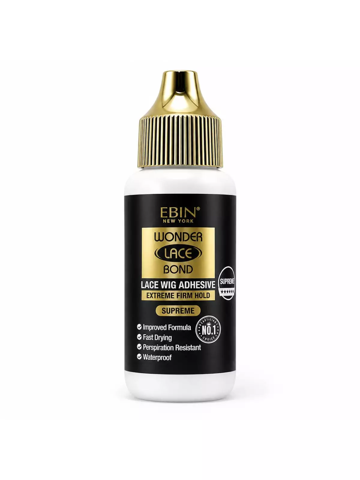 Colle EBIN Wonder Lace Bond Supreme pour lace wig, tenue extra-forte et résistance à la transpiration.