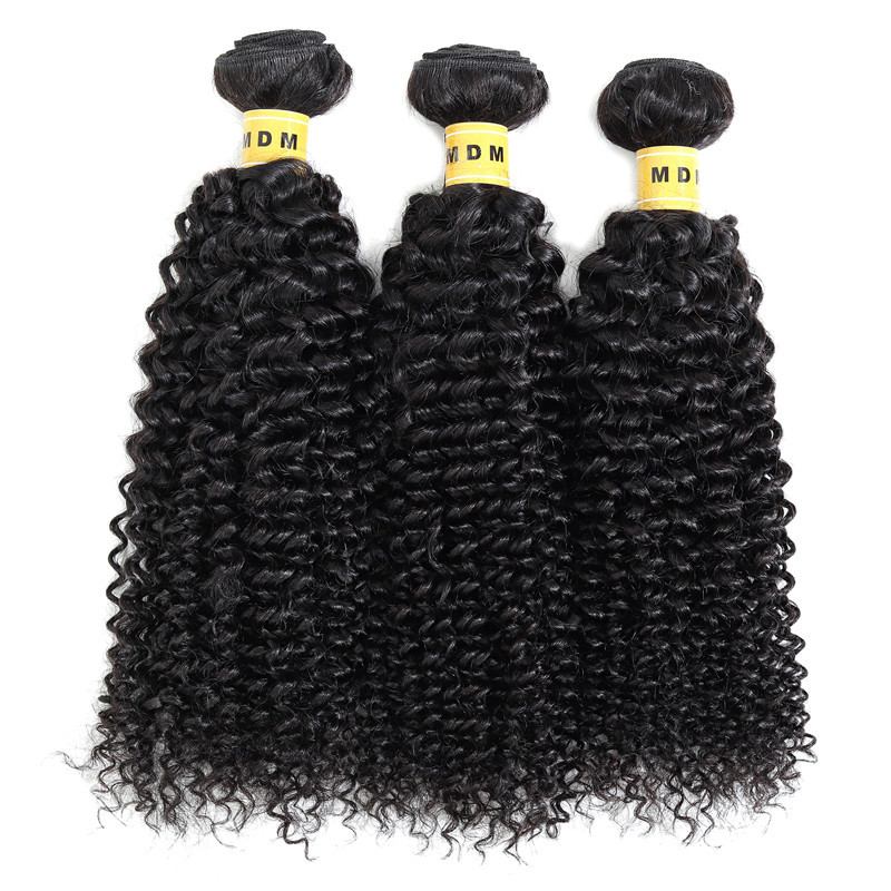 Mèches naturelles kinky curly lot 3 paquets