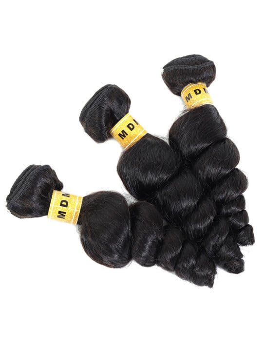 cheveux remy bouclés