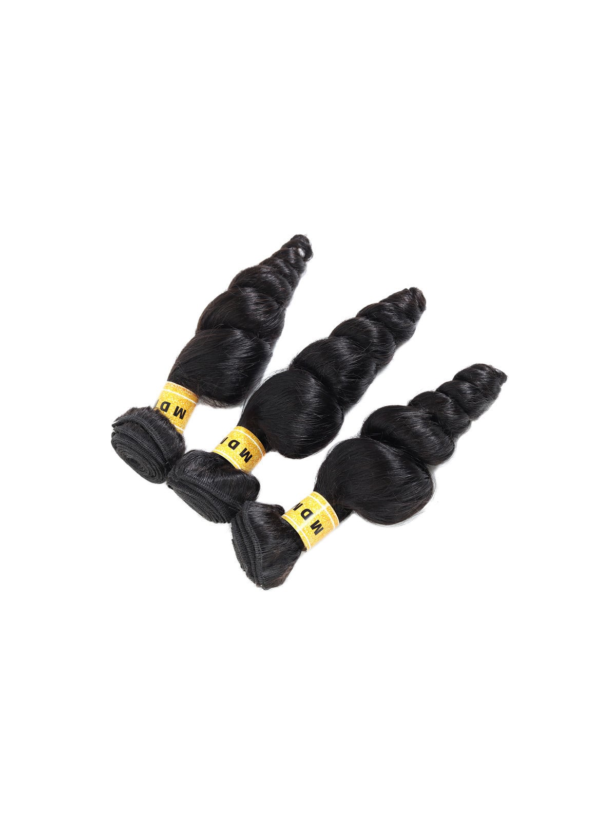 cheveux bouclés loose wave