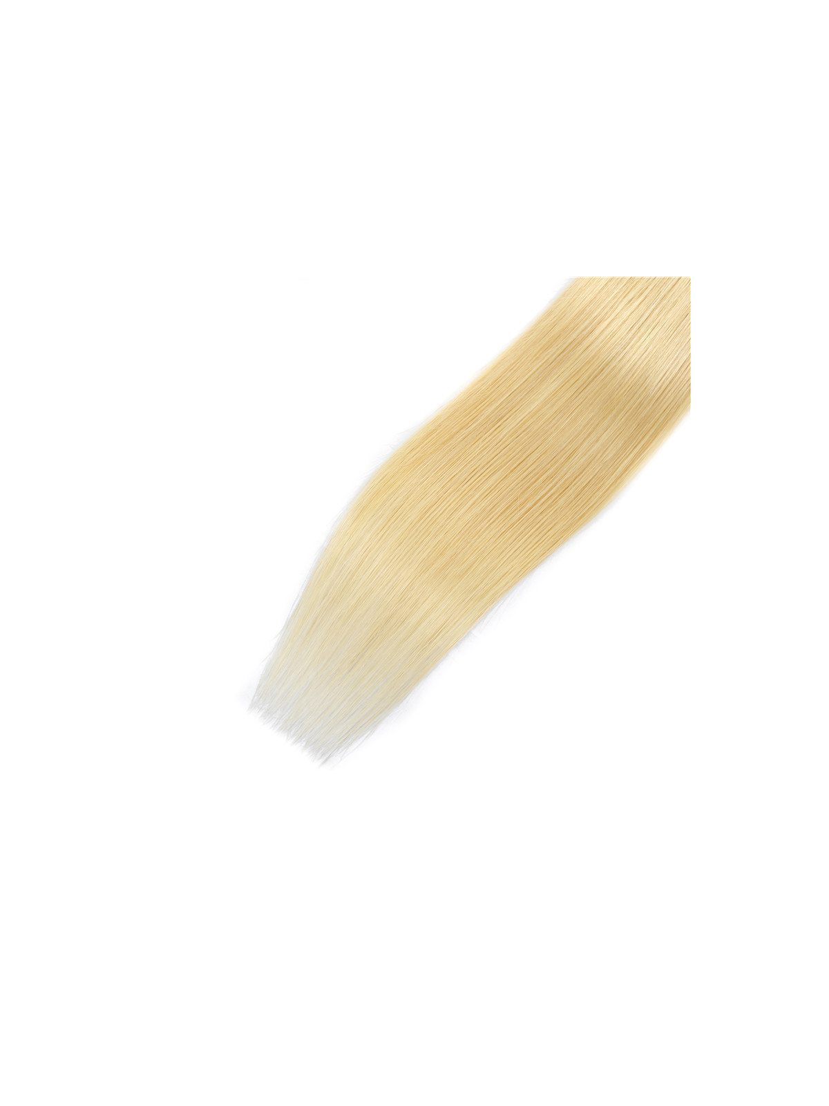 mèche blonde platine