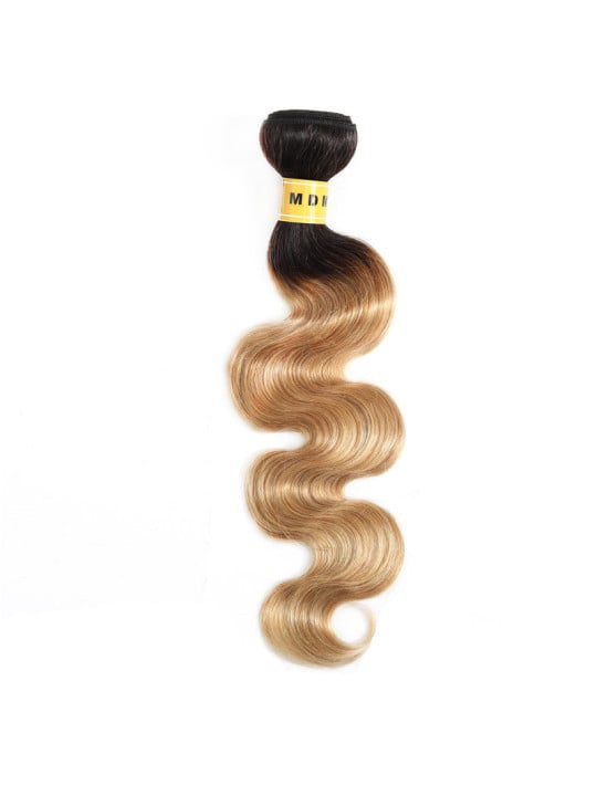 tissage blond ombré body wave