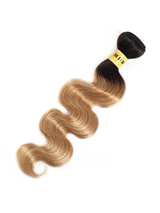 body wave couleur blond ombré