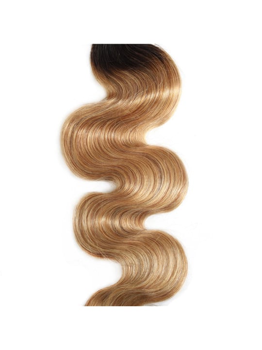 cheveux naturels blond ombré