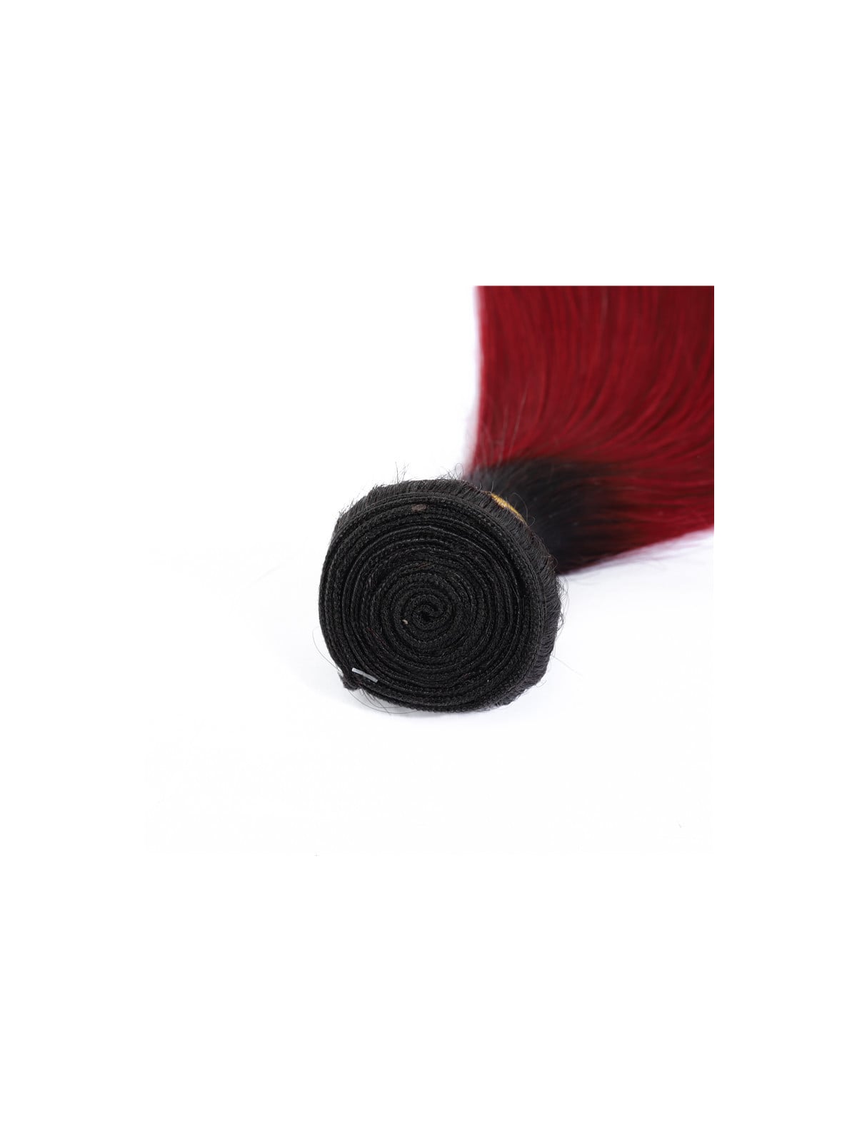 remy hair ombré rouge