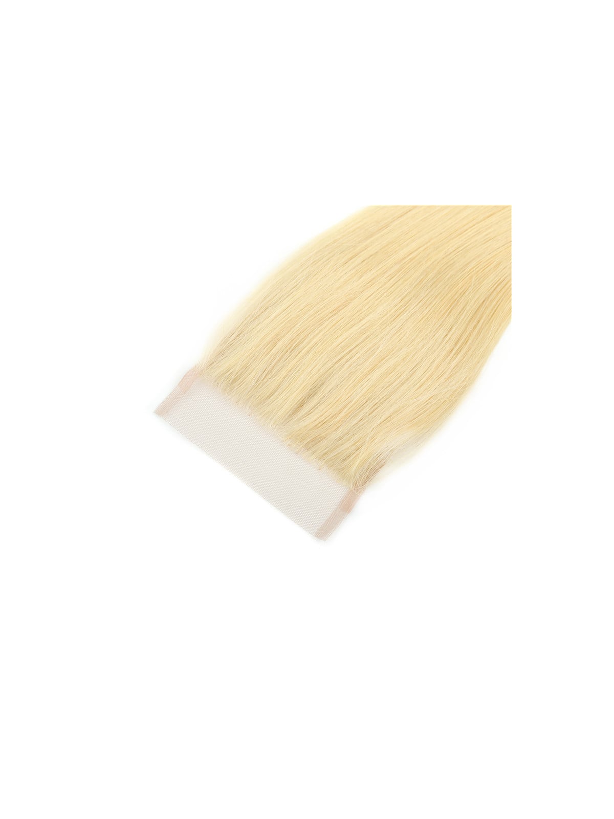 tissage blond avec clousure