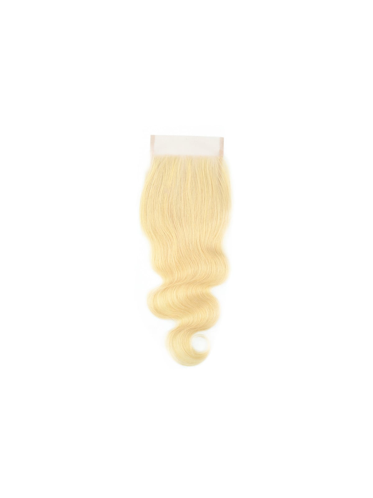Lace closure body wave blond