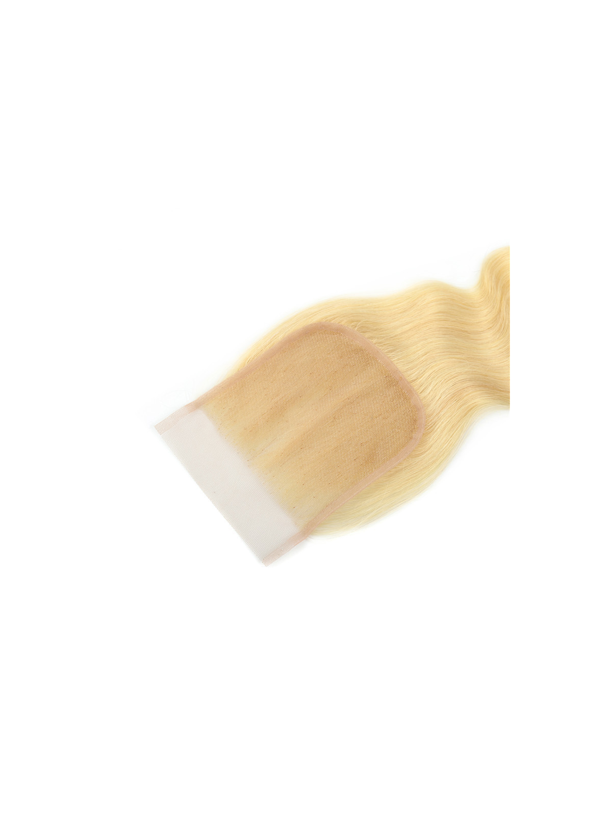 closure blonde remy hair