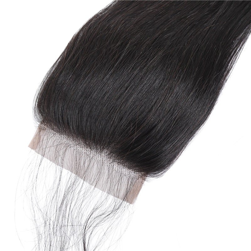 Tissage Lisse Avec Closure  100 Cheveux  Naturels  Remy