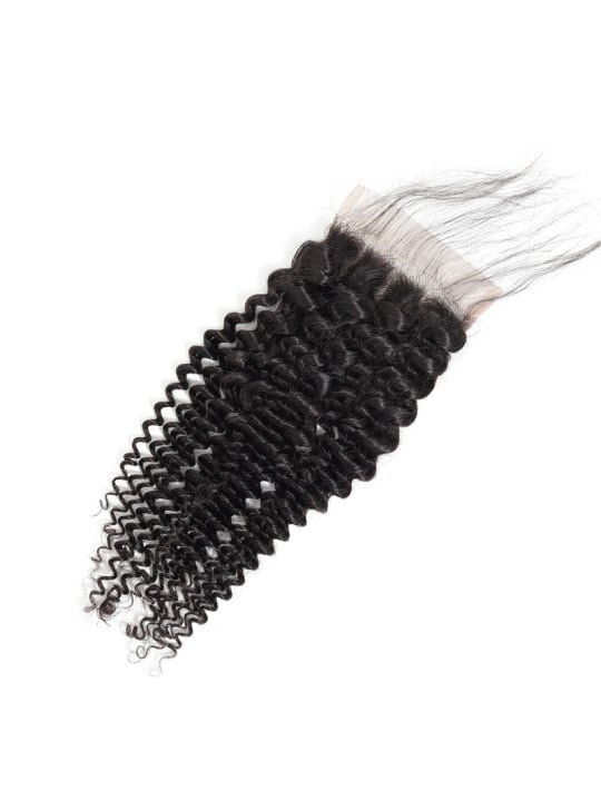 top closure  kinky curly