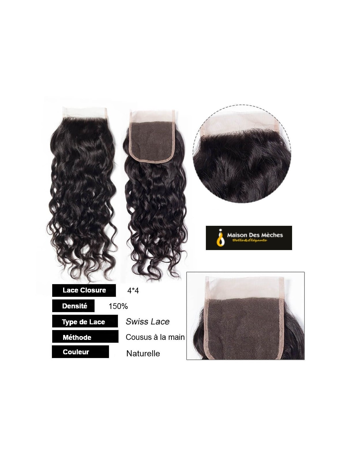 bouclé a l'eau (water wave)