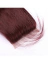 Lace closure 4x4 rouge bordeau 99J