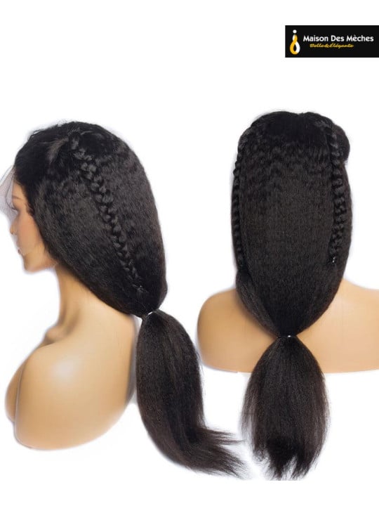 lace wig yaki straight 24 26 pouces