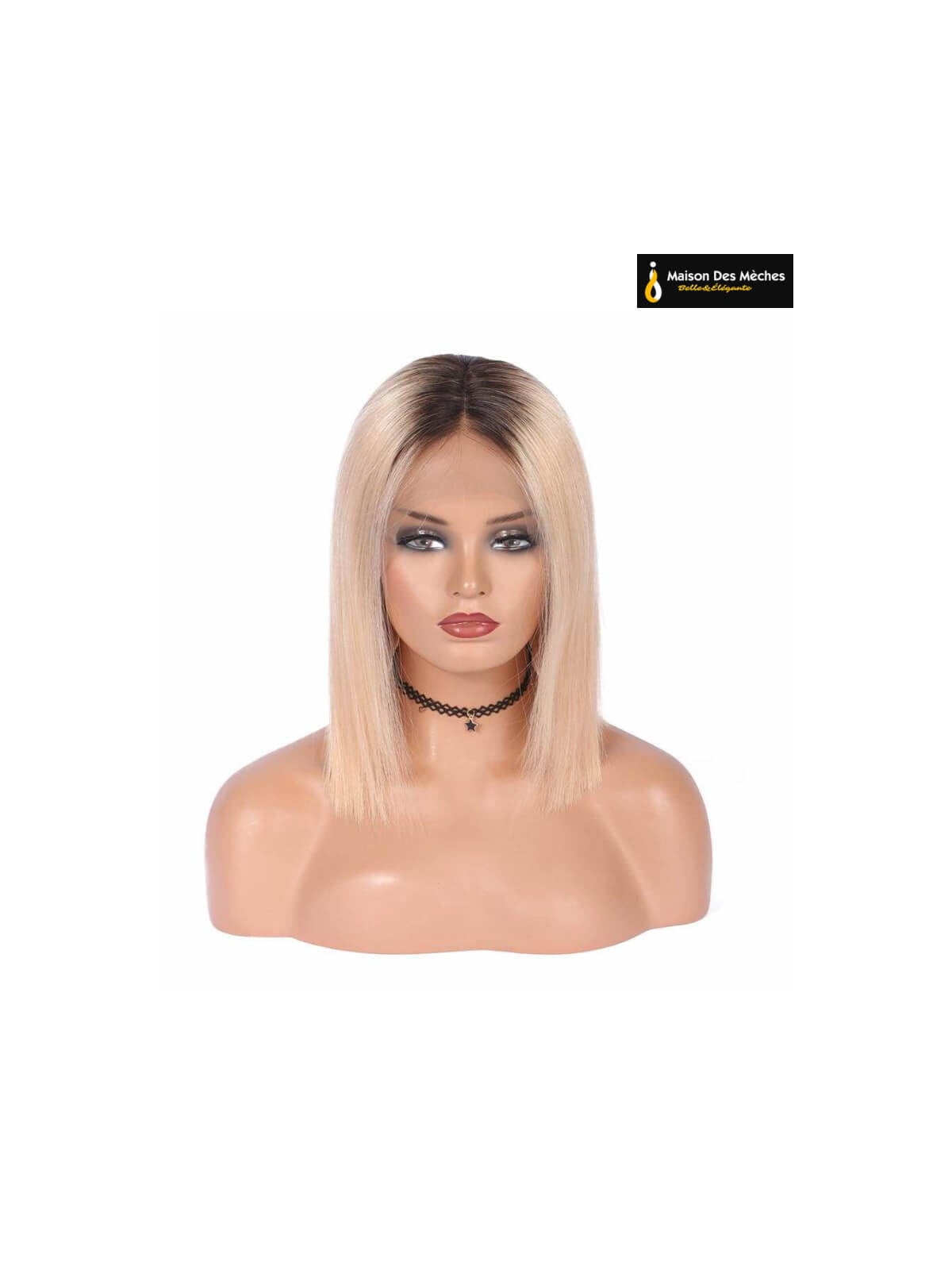 PERRUQUE BLOND OMBRE NOIR