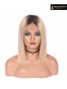 PERRUQUE BLOND OMBRE NOIR