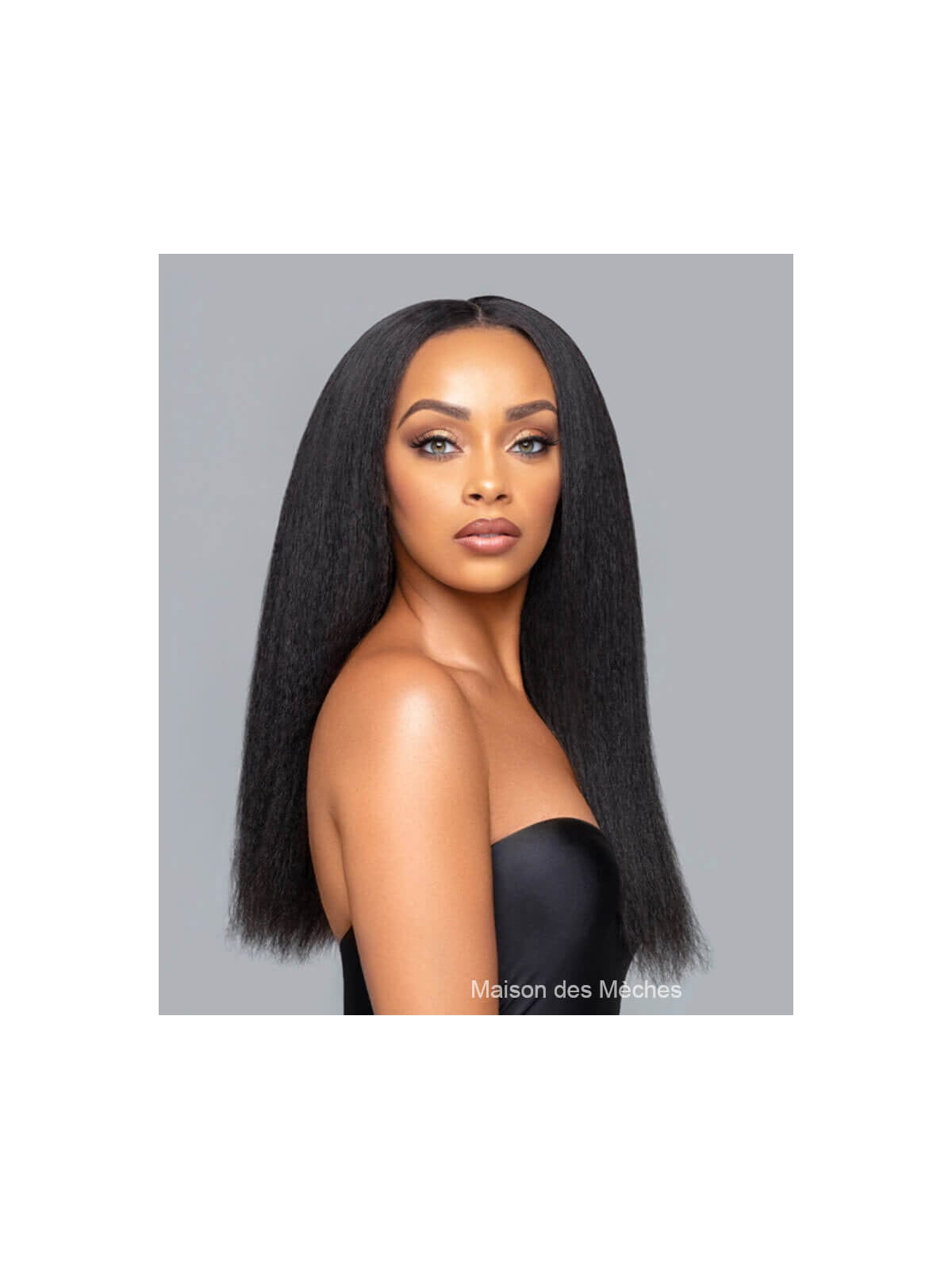 Perruque kinky Straight Yaki