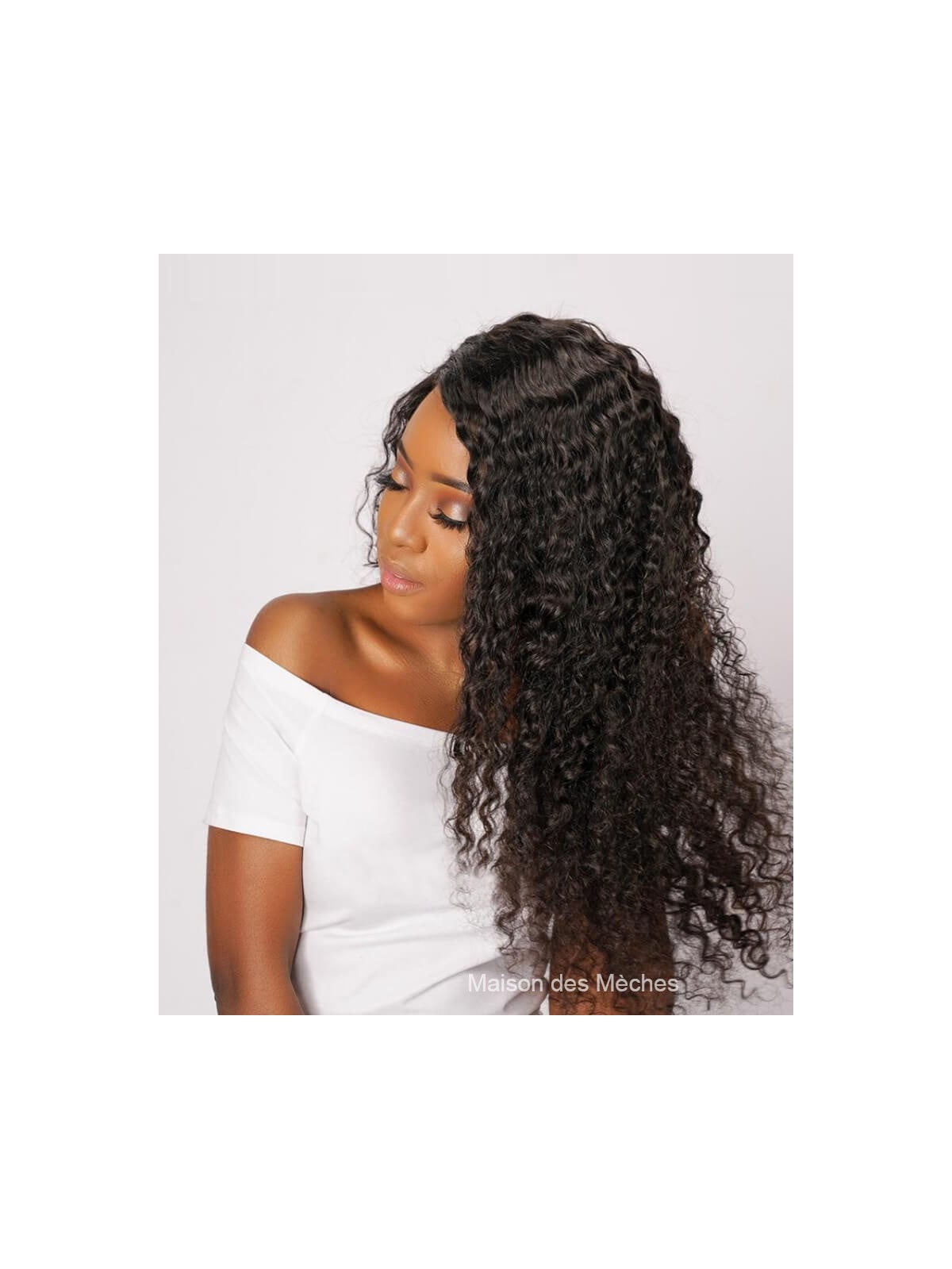 Perruque brésilienne naturelle deep wave