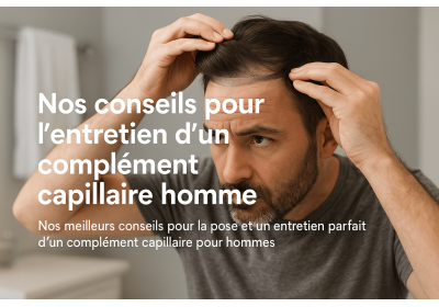 Nos conseils pour l'entretien d'un complement capillaire homme 