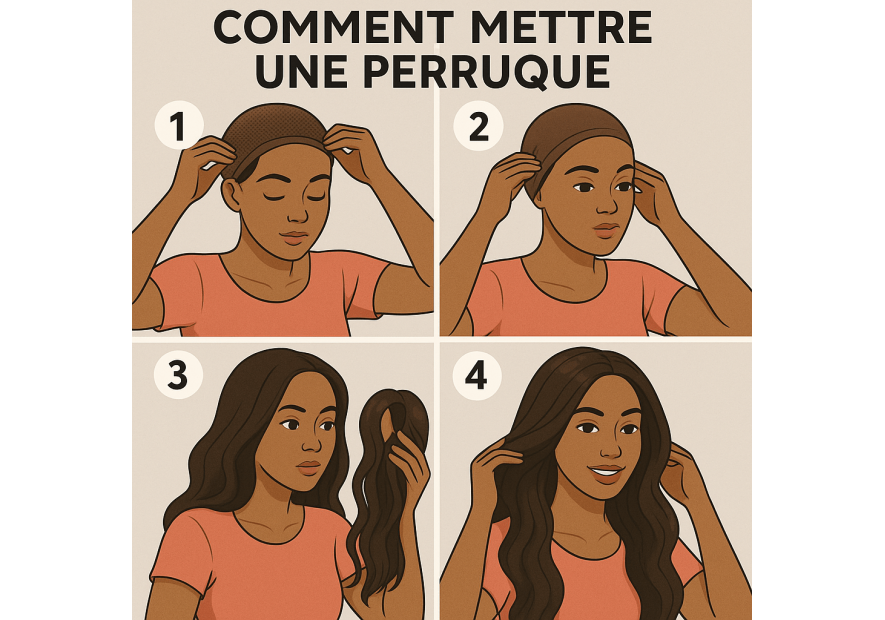 Comment mettre une perruque ?