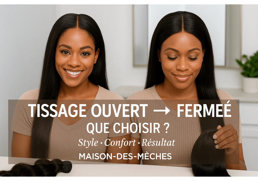 Tissage ouvert ou fermé