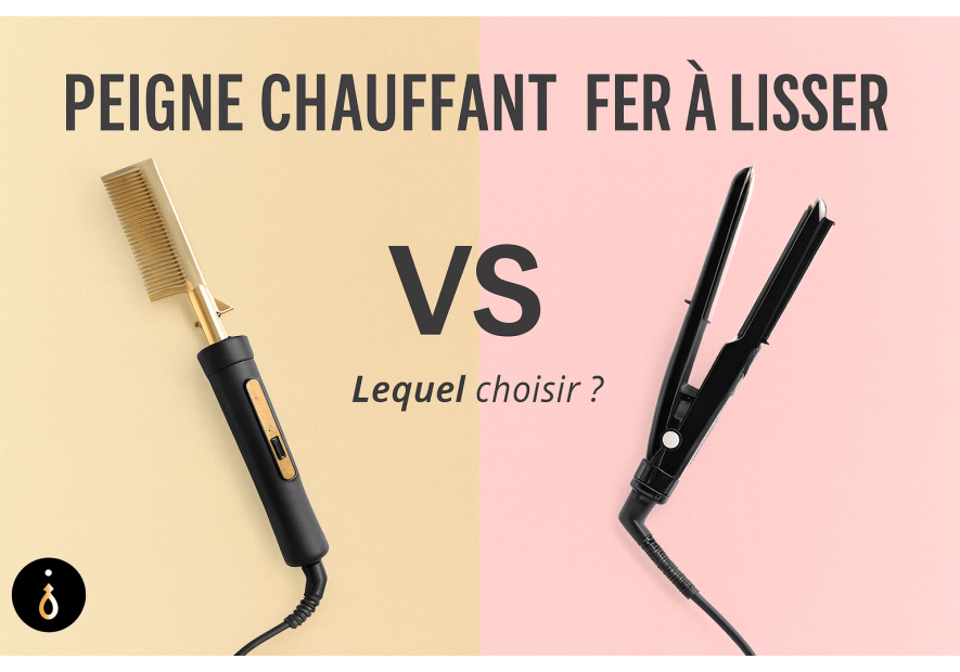 Peigne chauffant électrique