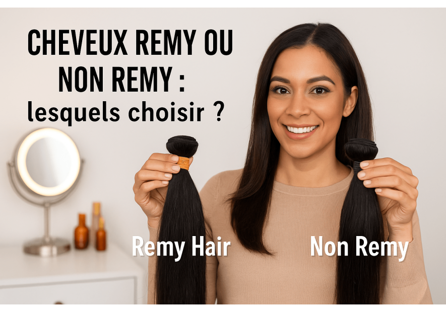 Cheveux Remy ou Non Remy, lesquels choisir ?