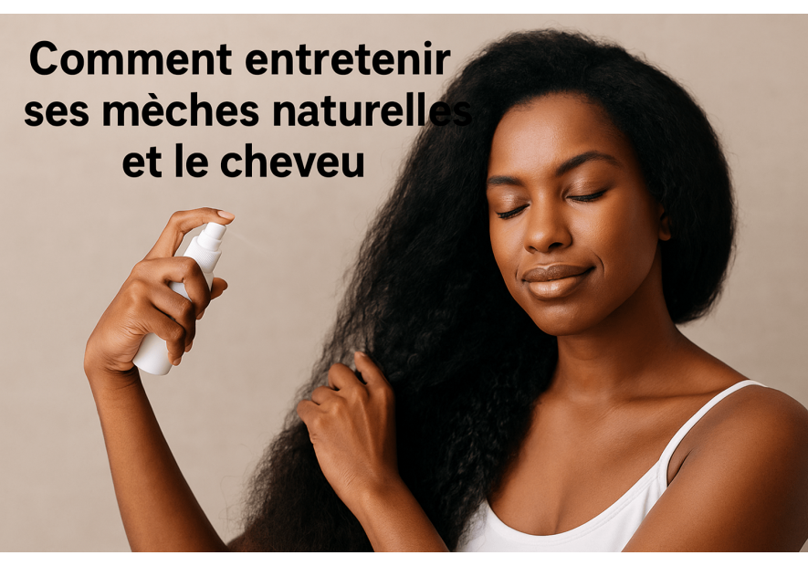 Comment entretenir ses mèches naturelles et le cheveu? 
