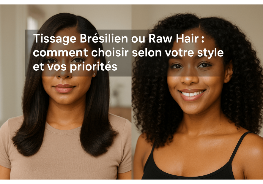 Tissage Brésilien vs Raw Hair : Le Guide Complet pour un Choix Éclairé