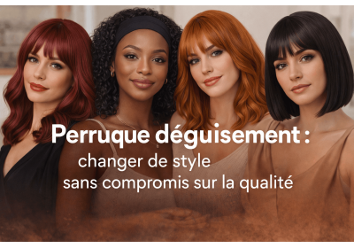 Perruque déguisement : changer de style sans compromis sur la qualité image