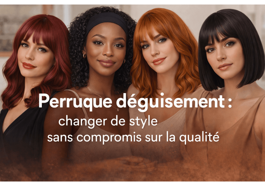 Perruque déguisement : changer de style sans compromis sur la qualité
