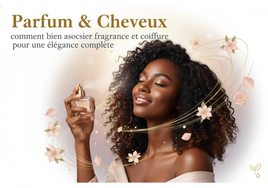 Parfum & Cheveux : associer fragrance, wigs et tissages avec élégance