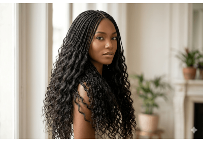 Boho Braids : quelle texture choisir entre Water Wave, Burmese Curly et mèches bulk naturelles ? image