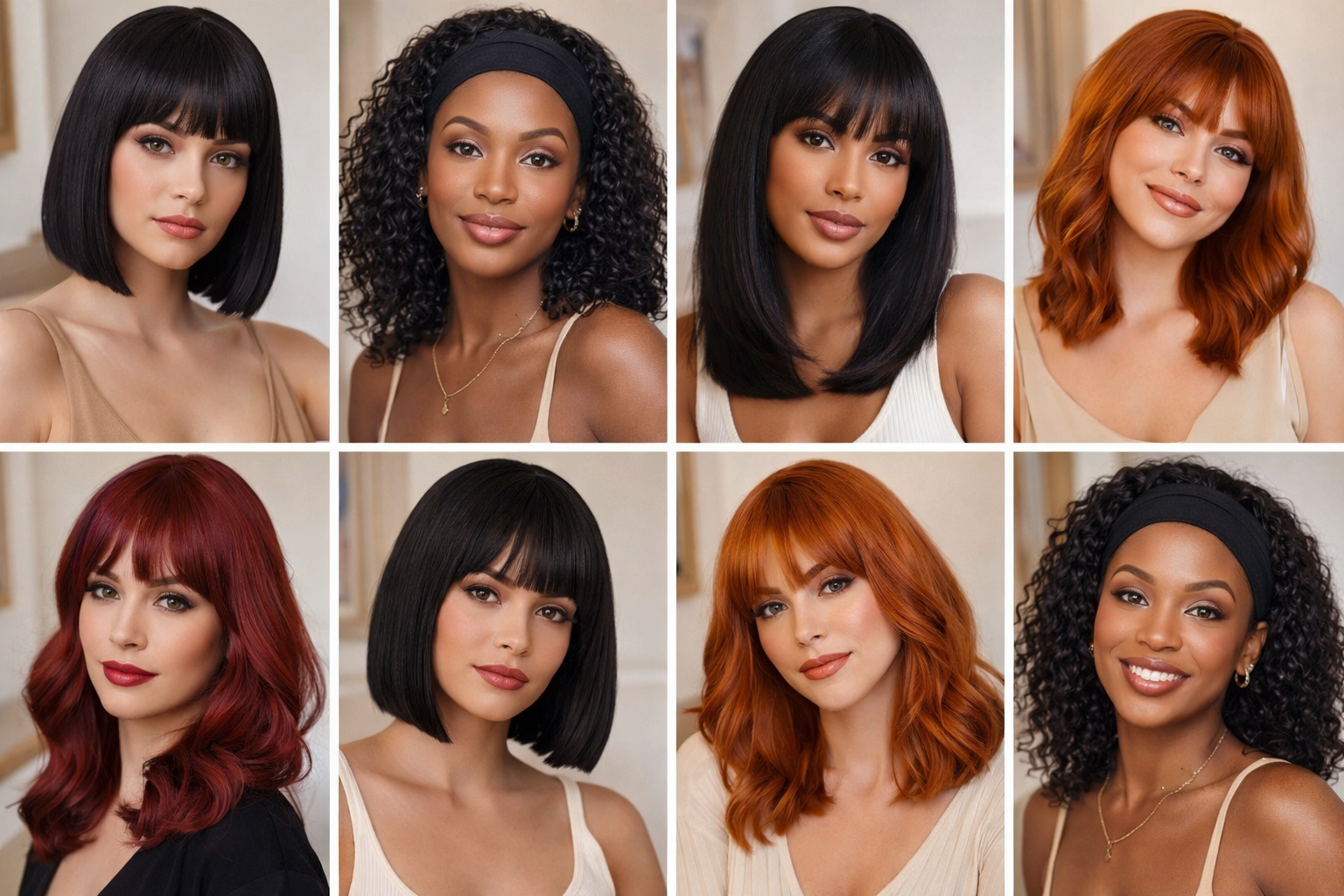 Perruque déguisement cheveux naturelle